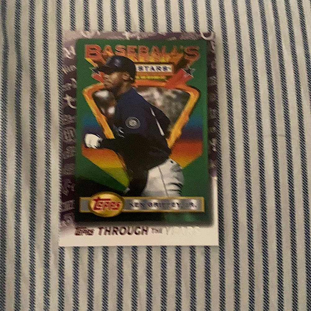 Ken Griffey Jr Topps Finest RP MLB Baseball Card